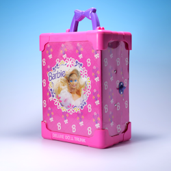 Barbie Deluxe Doll Trunk - Mattel 1992