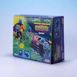 Teenage Mutant Ninja Turtles Road Ready Mutations Shredder - Playmates Toys/Ideal 1993 - MISB