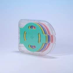 CD-förvaring Transparent & Pastellig - Y2K Futurism