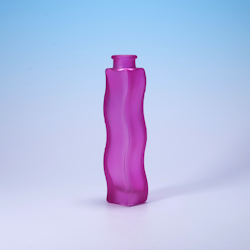 Vas IKEA SKÄMT Hot Pink - Vågig Y2K-vas