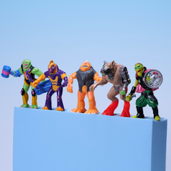 Trash Bag Bunch Series 1 5st Trashors - Galoob 1991 BUNDLE