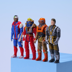 M.A.S.K. - Mobile Armored Strike Kommand 4st - Kenner