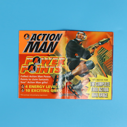 Leksakskatalog Action Man Power Points - Hasbro 1998