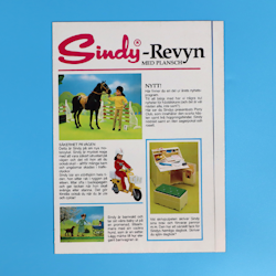 Sindy-Revyn Med Plansch - Hasbro 80-tal