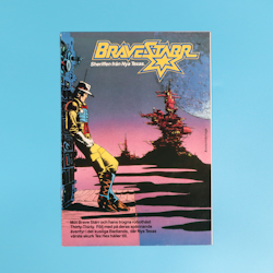 Leksakskatalog BraveStarr Sheriffen Från Nya Texas Reklamblad - BRIO Scanditoy 1987