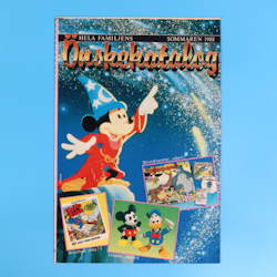 Prylkatalog Hela Familjens Önskekatalog - Disneyprylar Sommaren 1988