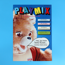 Leksakskatalog Annonsbilaga - Playmix Hösten 1987