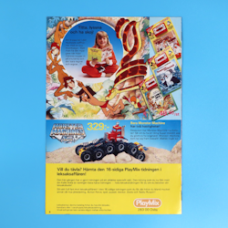 Leksakskatalog Annonsbilaga - Playmix Hösten 1987