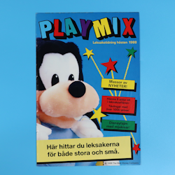 Leksakskatalog Annonsbilaga - Playmix Hösten 1988