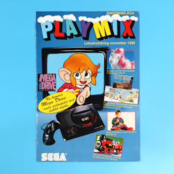 Leksakskatalog Annonsbilaga - Playmix November 1990