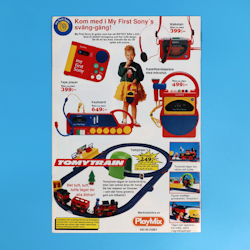 Leksakskatalog Annonsbilaga - Playmix November 1990