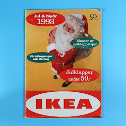 Katalog Direktreklam IKEA Jul & Nyår 1993 - Julkatalog - 64 Sidor - Rare Find!