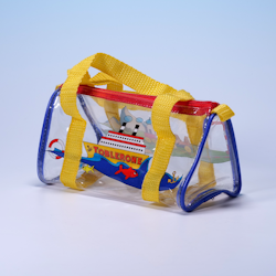 Handväska Toblerone Transparent - Triangulär & Kär - 90-tal