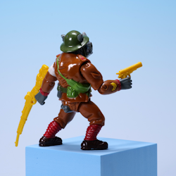 Teenage Mutant Ninja Turtles Dimwit Doughboy Rocksteady - Playmates Toys 1992