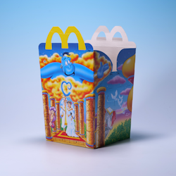 Happy Meal-box Aladdin och Rövarnas - Svensk - McDonald's 1996