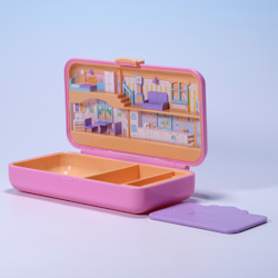 Polly Pocket Pretty Hair Playset - Mattel/Blue Bird 1990