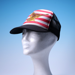 Keps - USA Thunderbird Svart - 90-tal