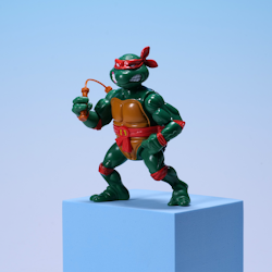 Teenage Mutant Ninja Turtles Michaelangelo with Storage Shell - Playmates Toys 1991