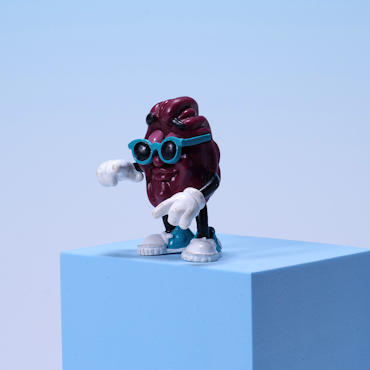 California Raisins Original Blue Sunglasses - CALRAB 1988