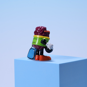 California Raisins Hardees - Wave 4 Ben Indasun (Bowler) - CALRAB 1991