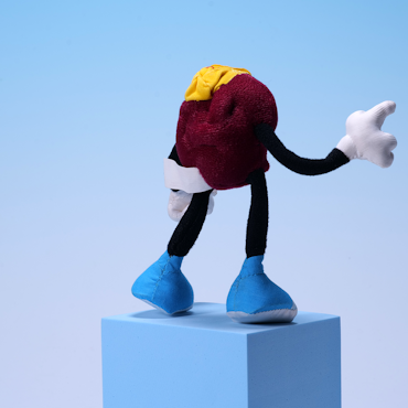 California Raisins Hardees - Wave 3 Justin X. Grape - CALRAB 1988 - Rare Find!