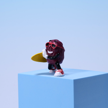 California Raisins Hardees - Wave 2 Waves Weaver - CALRAB 1988
