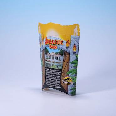 McDonald's Pommes Frites-behållare T-Rex - Jurassic Park - 1993 - Rare Find!