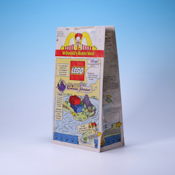 Happy Meal-påse LEGO - Island Adventure  - USA - McDonald's 1999