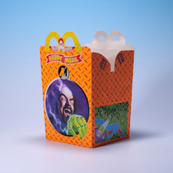 Happy Meal-box Action Man - Svensk - McDonald's 2000