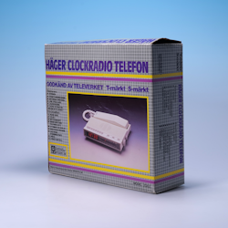 Häger Clockradio Telefon - Yuppiecore - Monopol AB - MISB