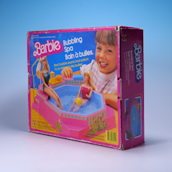 Barbie Bubbling Spa Hot Tub - Mattel 1986 - Med Box!
