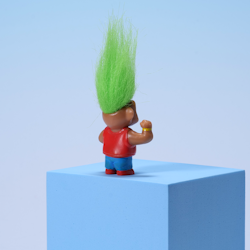 The Trolls Bodybuilder Green Hair - Soma 1992