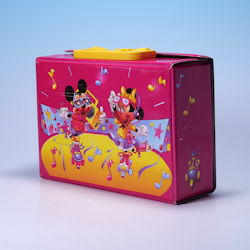 Kassettbärväska Disney - Musse & Mimmi I Discorinken - Forty Four 1992 - Komplett!