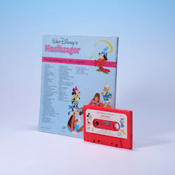 Kassettband Musiksaga - Disney Askungen - Tidig Utgåva - Titta, Lyssna, Läs