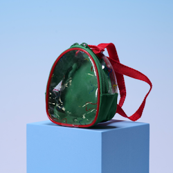 Miniväska Nyckelring Tamagotchi Backpack - Sliten Men Fin - Y2K