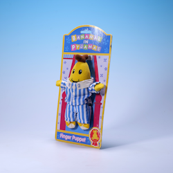 Bananas In Pyjamas Finger Puppet B2 - Golden Bear Productions 1995 MOC