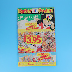 Leksaksskatalog Fætter BR Posten Nr. 4 - BR-Leksaker 1993 - Rare Find!
