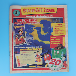 Leksakskatalog Stor & Liten Nr. 3 - Stor & Liten 1995 - Rare Find!