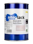 NitorLACK Nitrocellulose Paint - Relic Gloss Clear - 1L Can
