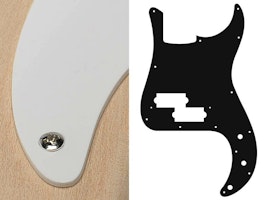 Boston PB-115W Pickguard P-Bass White