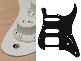 Boston ST-122 Pickguard Strat - White