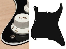 Boston ST-300 Pickguard Strat - Black