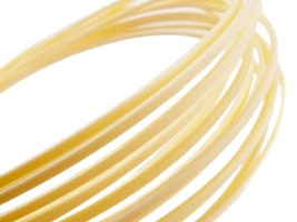 Incudo IN493 ABS Guitar Purfling Cream Plain - 1600x2x1.5 mm