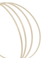 Incudo IN504 ABS Guitar Purfling Ivory Plain - 1600x2x1.5 mm