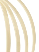 Incudo IN657 Celluloid Guitar Binding Translucent Straight Grain Ivory - 1600x6x1.5 mm