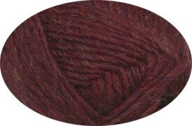 Álafoss lopi-ruby red heather 9962