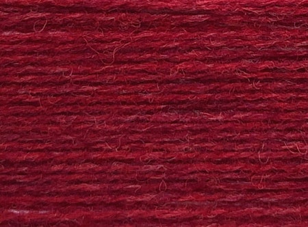 Merinolammull-Rasberry 276-rödmelerad