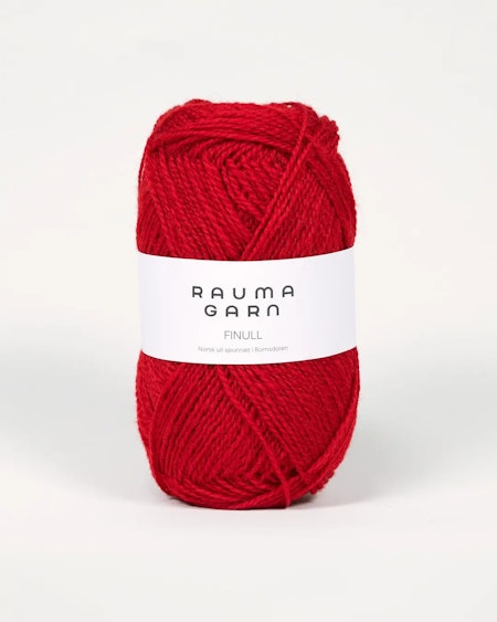 Finull-435-Mörk röd