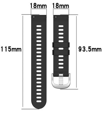 Universall klokkereimer i 18mm, 20mm og 22mm Garmin, Samsung, Huawei, Polar