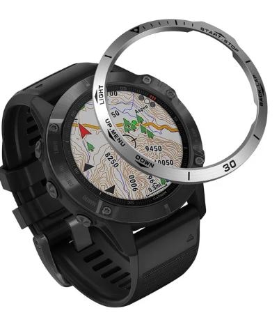 Bezel-ring i rustfritt stål til Fenix 5 - 5 Pluss